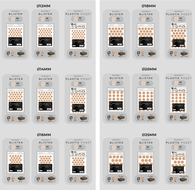 ABS Screw Cover Caps
